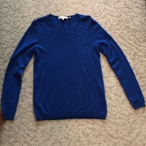 Cashmere royal blue sweater
